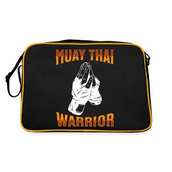 Muay Thai Boxe Muay Thai - Sac Retro - noir/or - Dos
