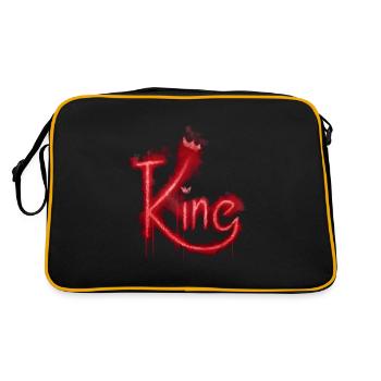 Roi - Sac Retro - noir/or - Dos