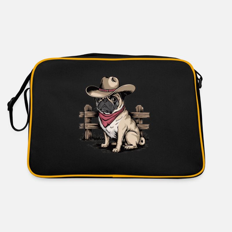Cowboy Mobs Retro Tasche