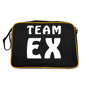 ÉQUIPE EX - Sac Retro - noir/or - Dos