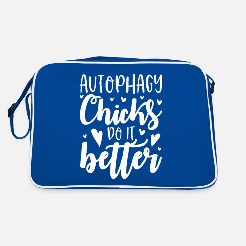 Autophagy Chicks Do It Better Fasting Diet OMAD Retro Bag