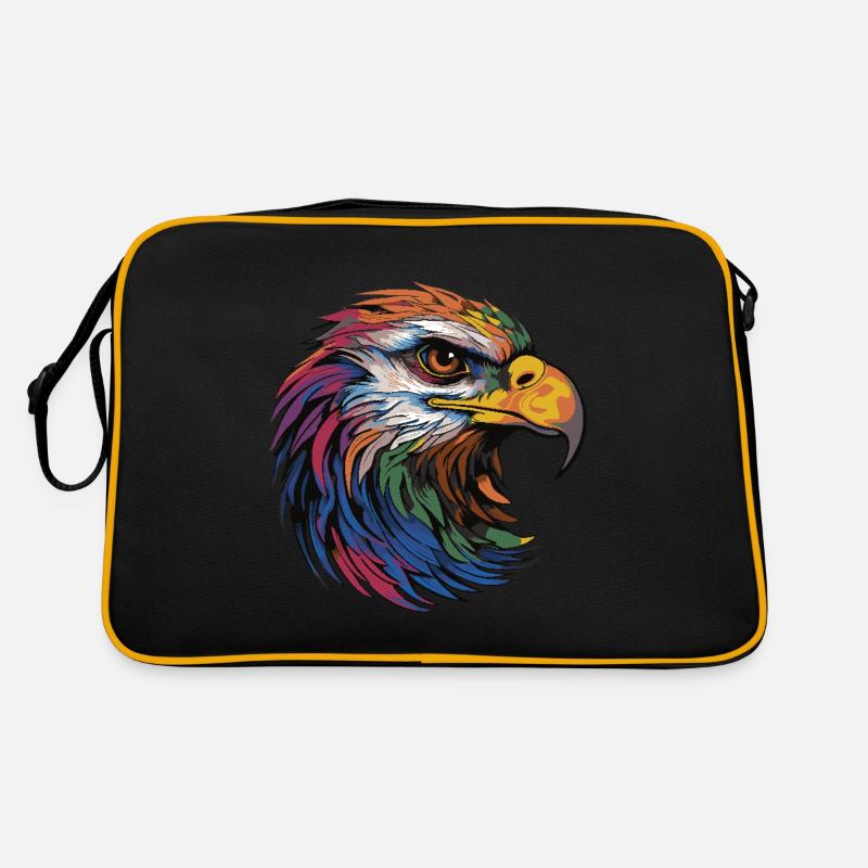 Eagle Portrait Retro Bag