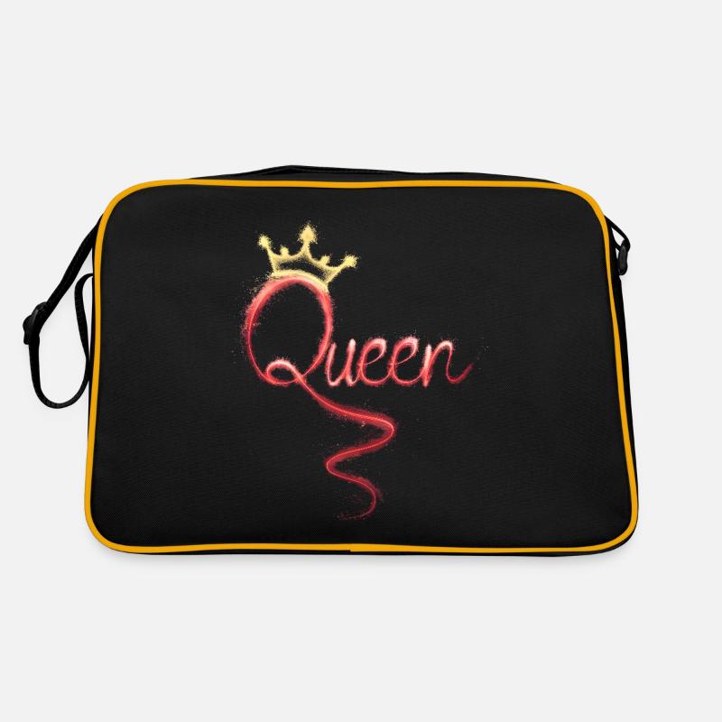 queen with crown Retro Bag