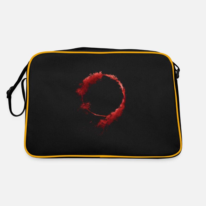 circle red Retro Bag