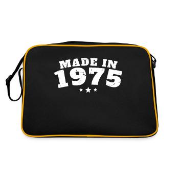 Made in 1975 - Retro Bag - black/gold - Back