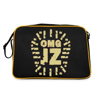 OMG JZ - Retro Bag - black/gold - Back