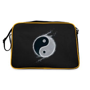 yin yang - Retro Bag - black/gold - Back