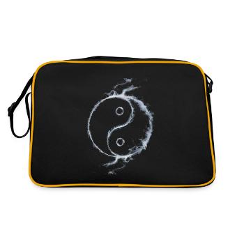 yin yang - Retro Bag - black/gold - Back