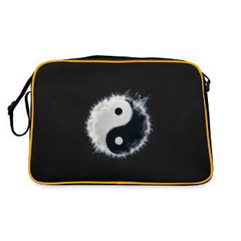 yin yang - Retro Bag - black/gold - Back