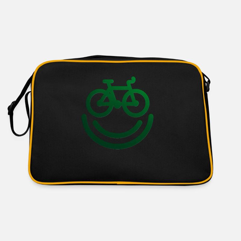 Bicycle/Wheel Design for Cyclists Retro Bag