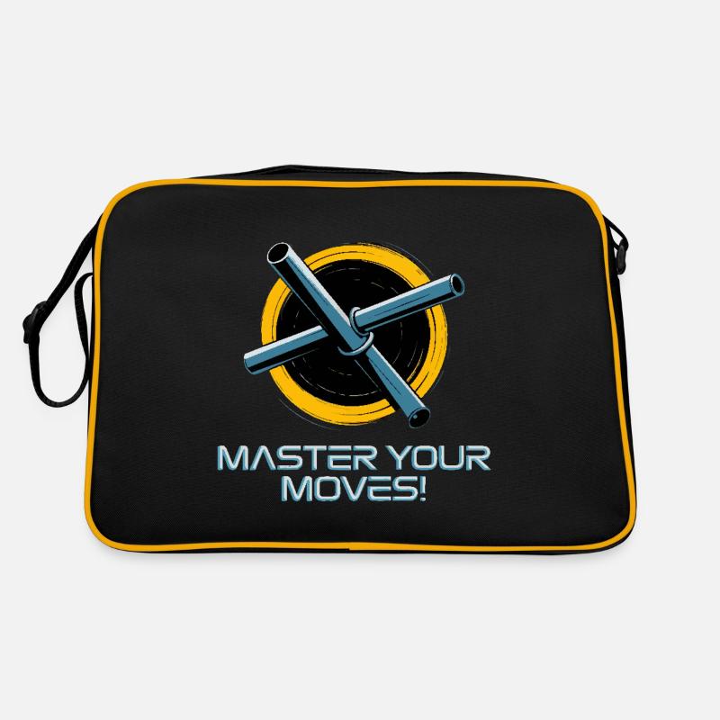 MEISTERN SIE IHRE BEWEGUNGEN Retro Tasche
