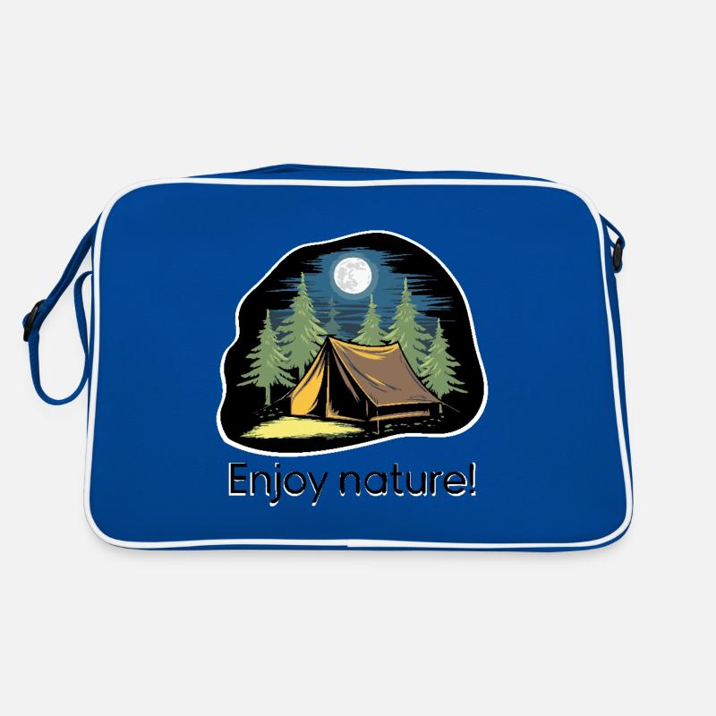 TENTS IN THE WOODS Retro Bag