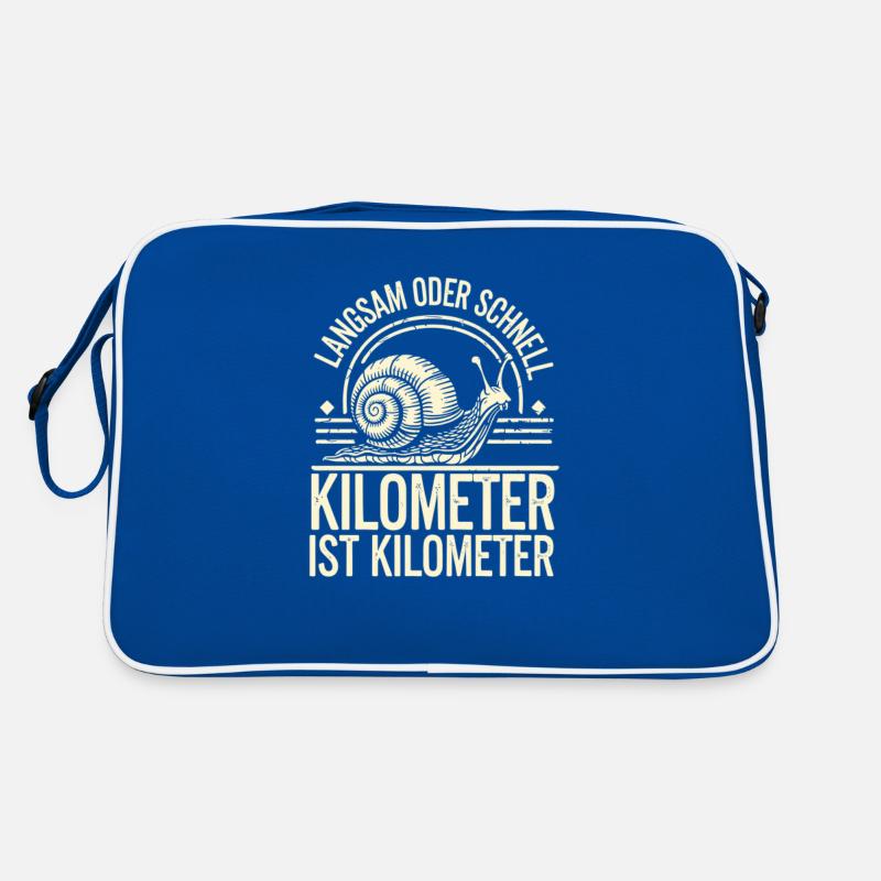 Schritt für Schritt: Egal ob langsam oder schnell Retro Tasche