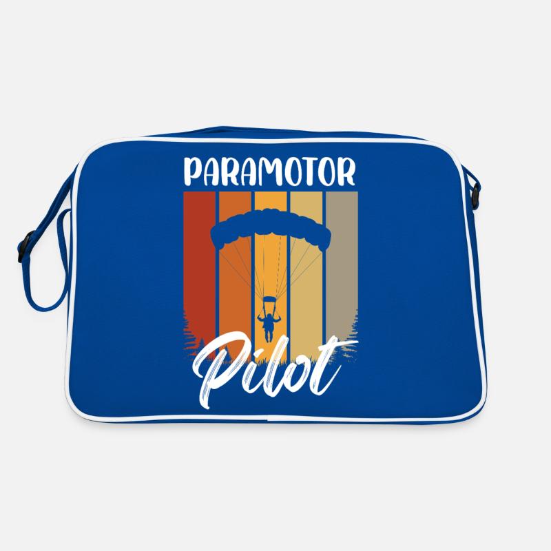 Paramotor Pilot Ultralight Aviation Aircraft Retro Bag