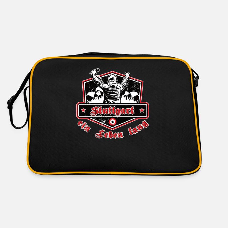 Stuttgart ein Leben Lang No II Retro Tasche