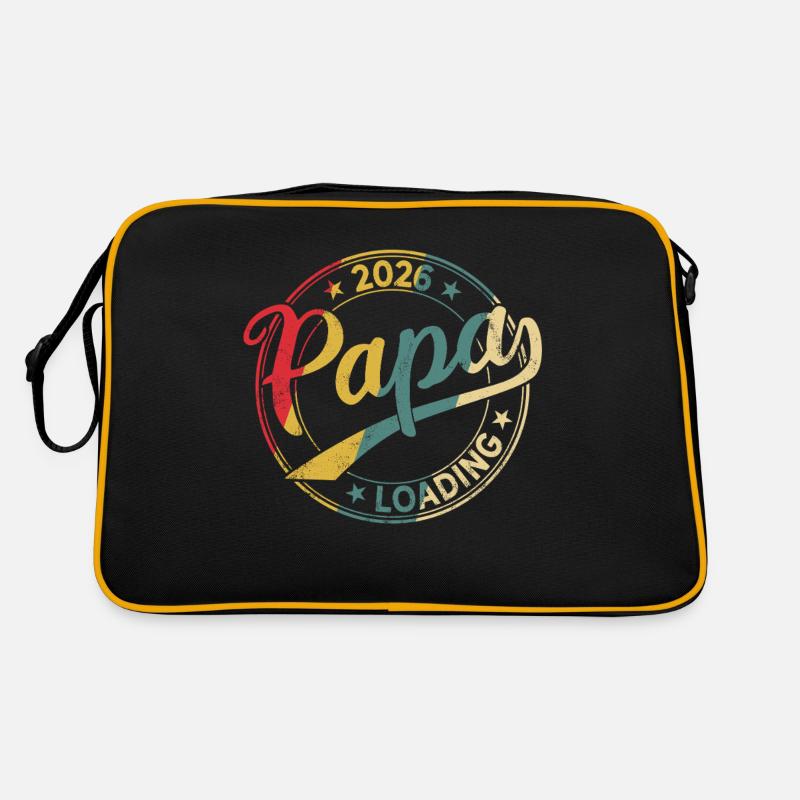 Papa 2026 Loading Werdender Papa 2026 Retro Tasche