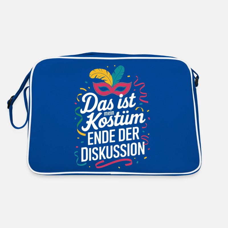 C’est mon costume Fin de la discussion Sac Retro