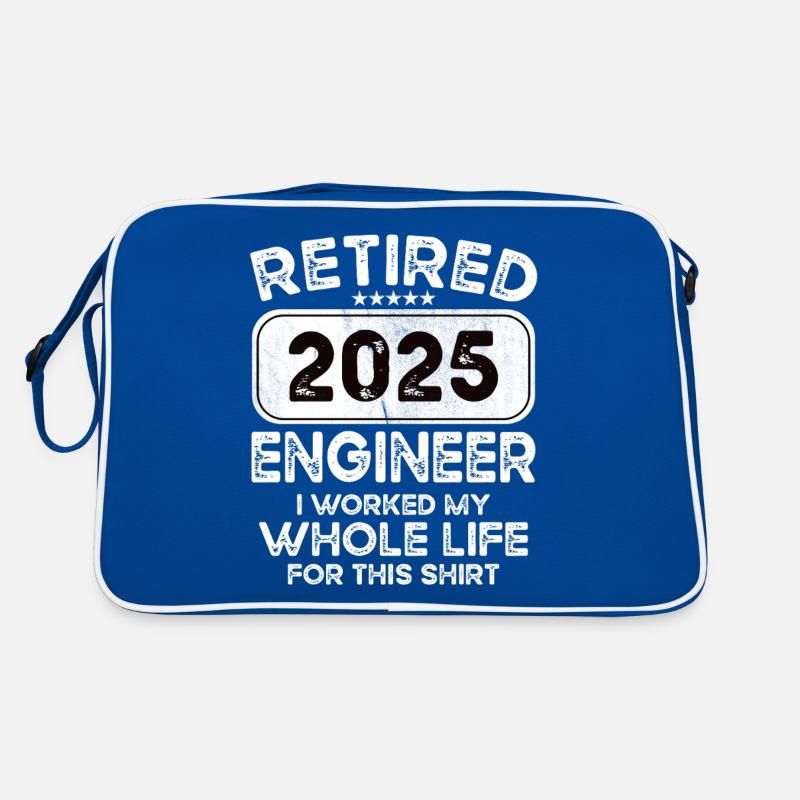 Retired Engineer 2025 Retro Tasche
