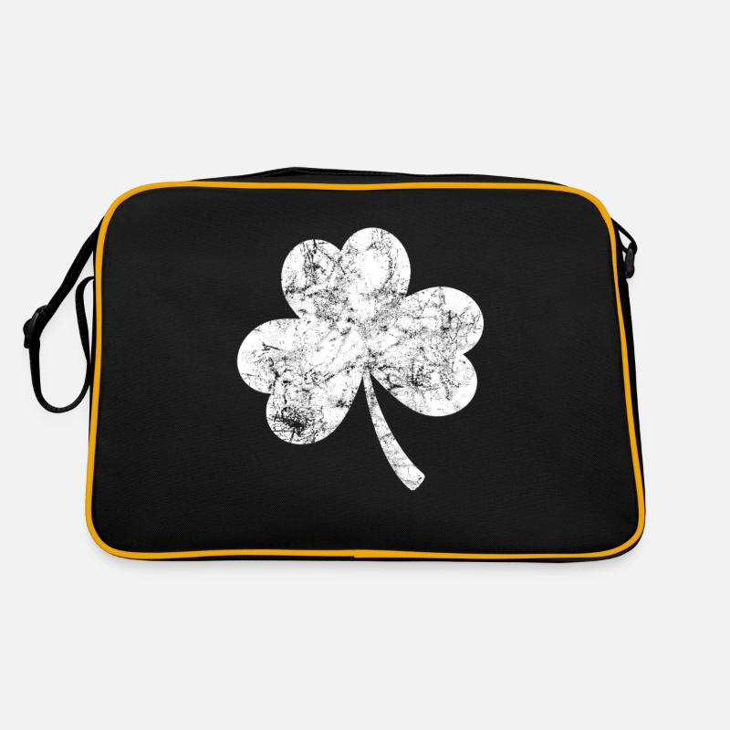 Trèfle - Saint-Patrick - Irlande Sac Retro