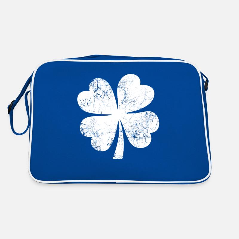 Trèfle - Saint-Patrick - Irlande Sac Retro