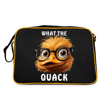 LUNETTES TÊTE DE CANARD QUEL CHARLATAN - Sac Retro - noir/or - Dos