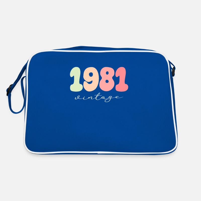Anniversaire Année de naissance 1981 Sac Retro