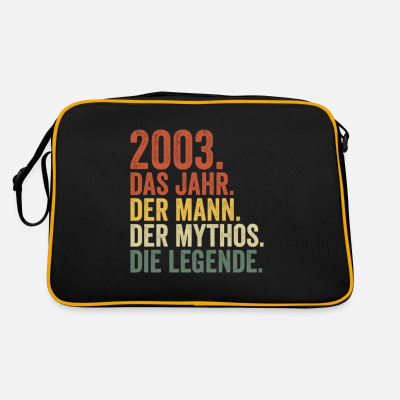 2003 Jahr Mann Mythos Legende Geburtstag Retro Tasche