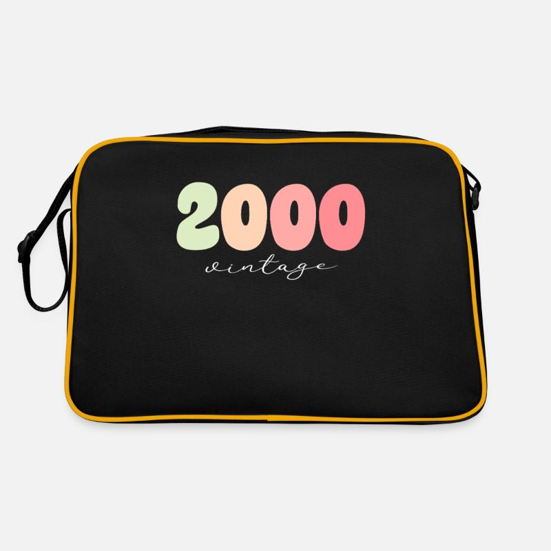 Geburtstag Geburtsjahr 2000 Retro Tasche