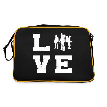 Men's Bouldering Climbing Climbing Women's - Retro Bag - black/gold - Back