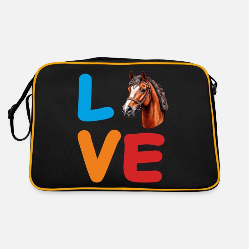 LOVE HORSE Retro Bag
