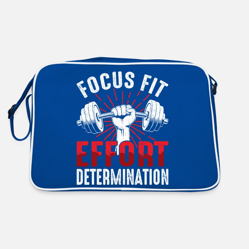 Concentration et détermination Forme physique Motivation Sac Retro