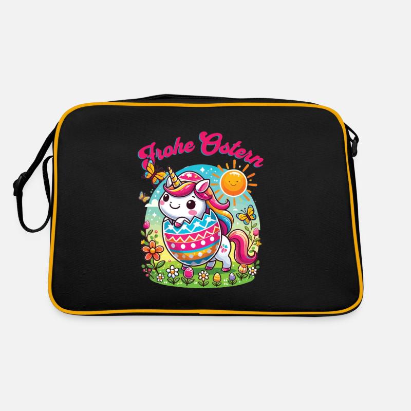 Easter Happy Easter Easter Bunny Easter Egg Spring Retro Bag