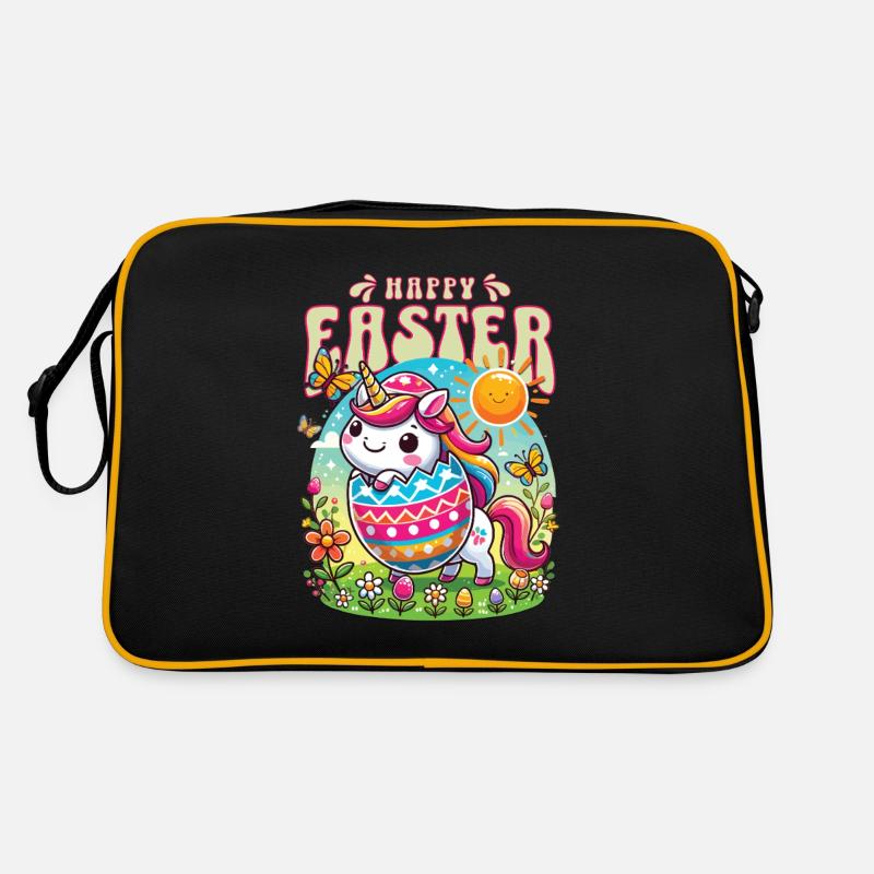 Easter Happy Easter Easter Bunny Easter Egg Spring Retro Bag