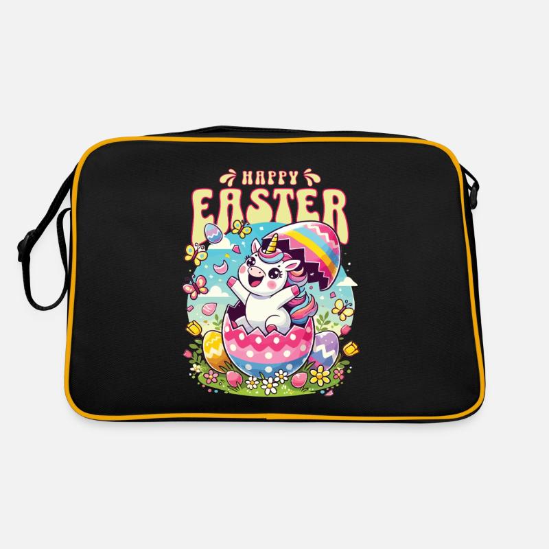 Easter Happy Easter Easter Bunny Easter Egg Spring Retro Bag