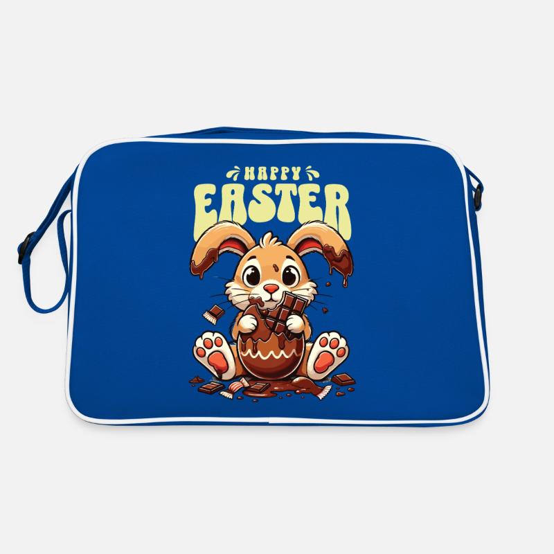 Enjoy Easter Bunny Chocolate Retro Bag