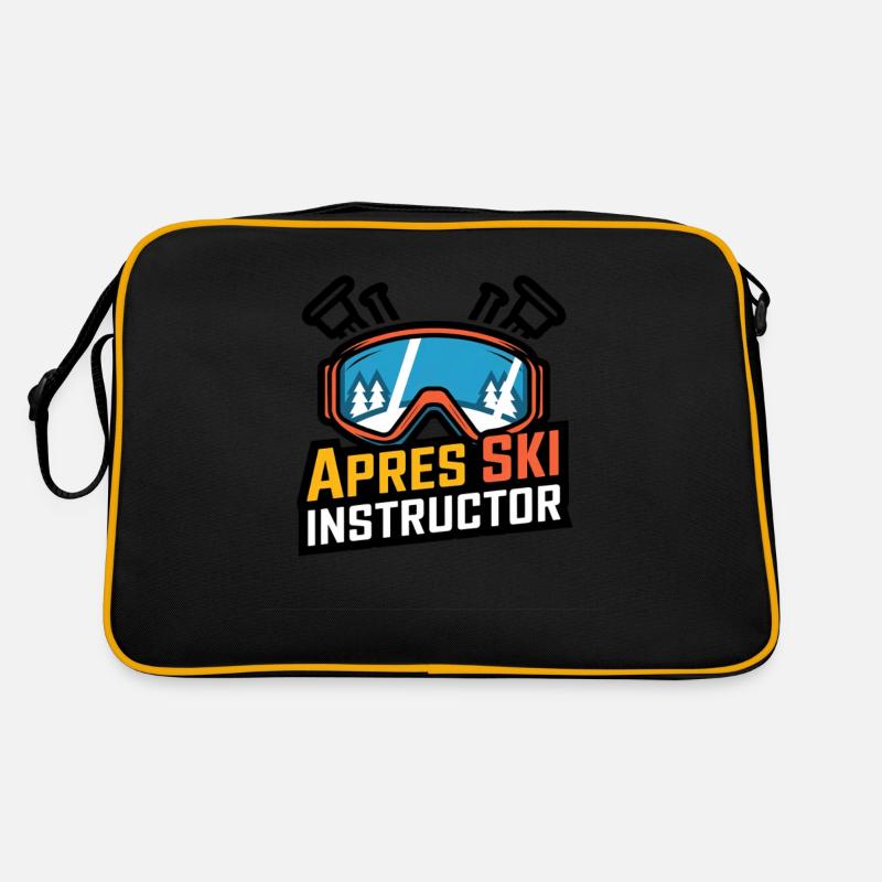 Apres Ski Instructor Retro Tasche