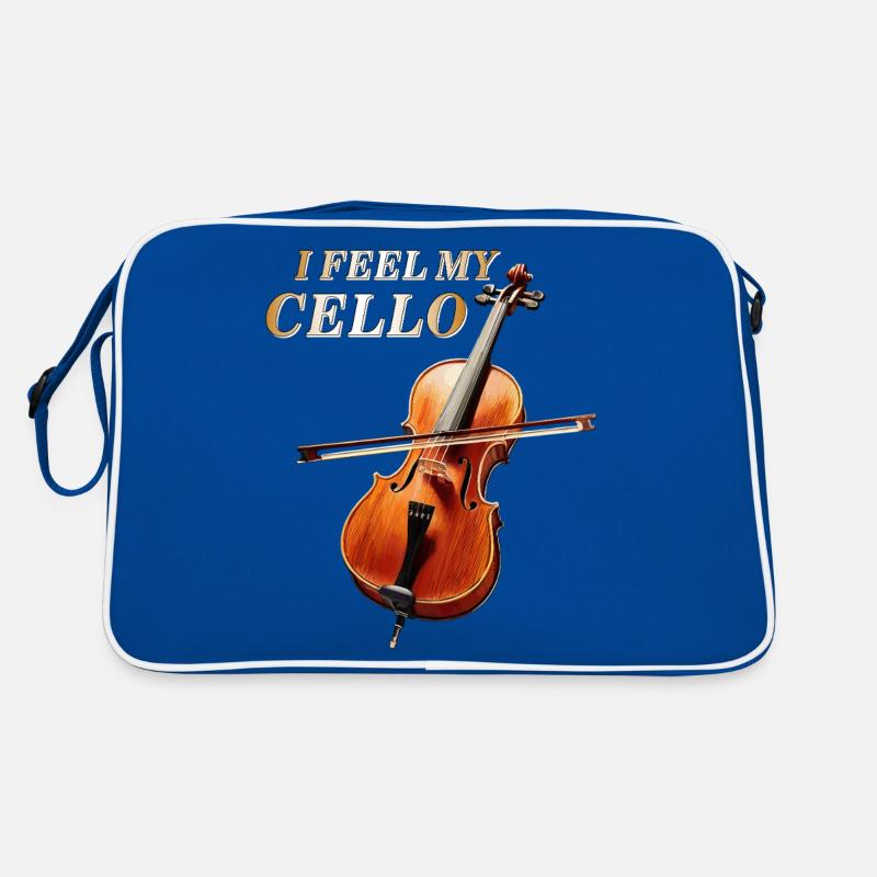 JE SENS MON VIOLONCELLE Sac Retro