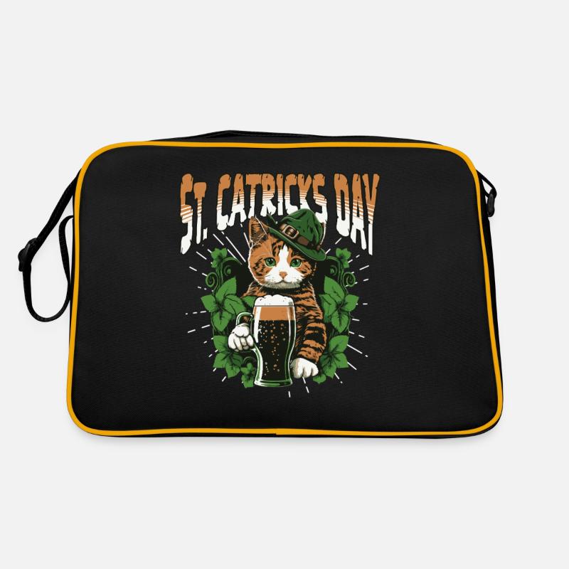Funny St. Patrick's Day Drinking Retro Bag