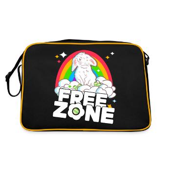 Zone Libre de Pâques - Sac Retro - noir/or - Dos