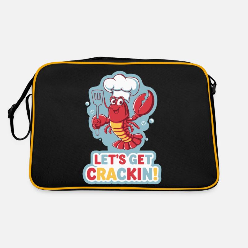 LASS UNS LOSLEGEN Retro Tasche