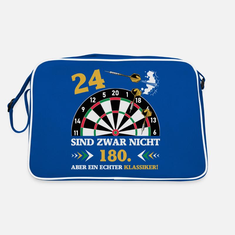 Les fléchettes 24 ne sont pas des fléchettes d’anniversaire de 180 Sac Retro