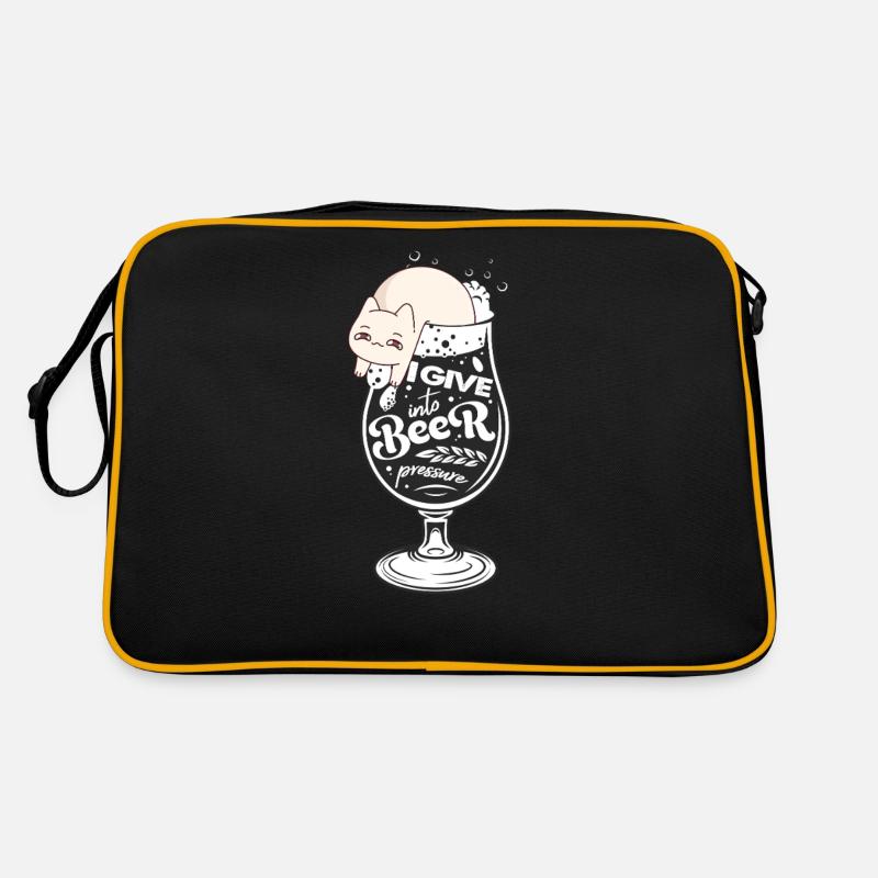Funny Cat Beer Imprimer Citation Funny Cat Beer Sac Retro