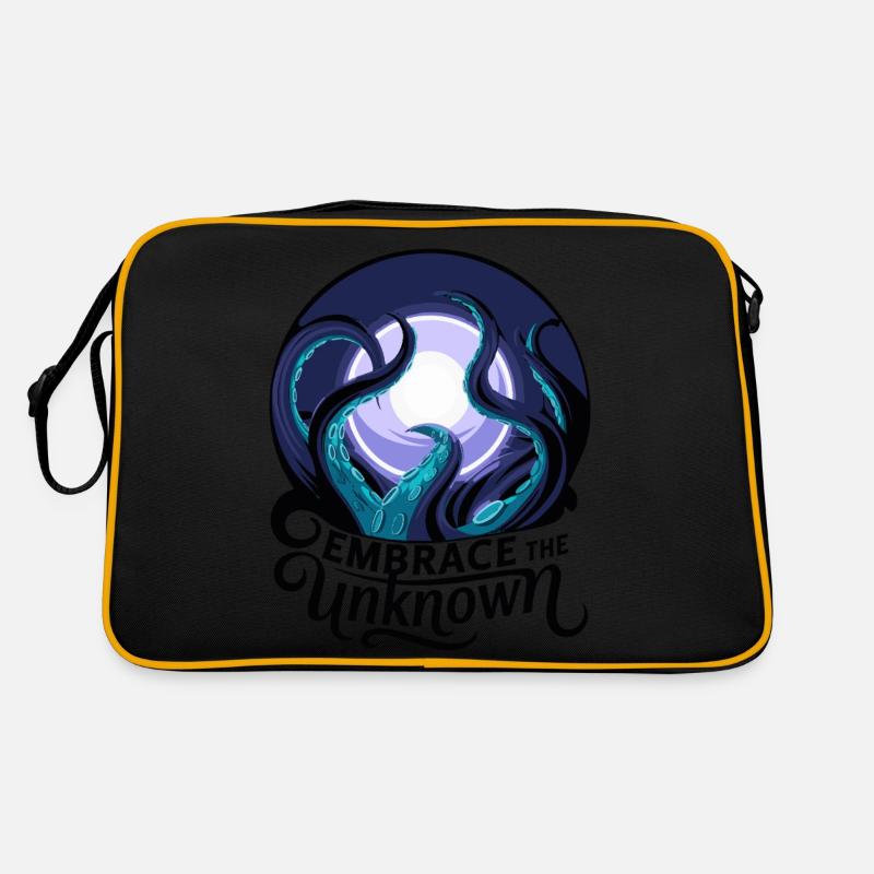 UMARME DAS UNBEKANNTE Retro Tasche