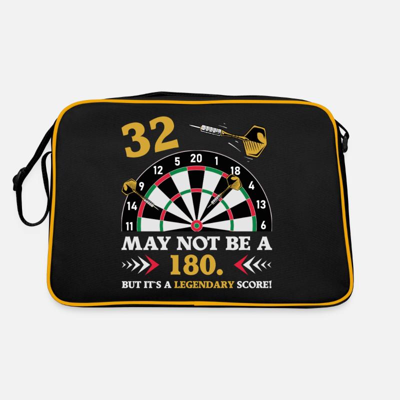 Pas 180 mais un classique : les fléchettes du 32e anniversaire Sac Retro