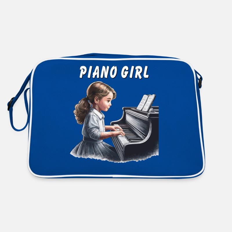 FILLE PIANO Sac Retro