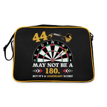 Not 180 but a classic 44th birthday darts - Retro Bag - black/gold - Back