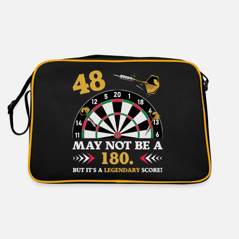 Pas 180 mais un classique 48e anniversaire : les fléchettes Sac Retro