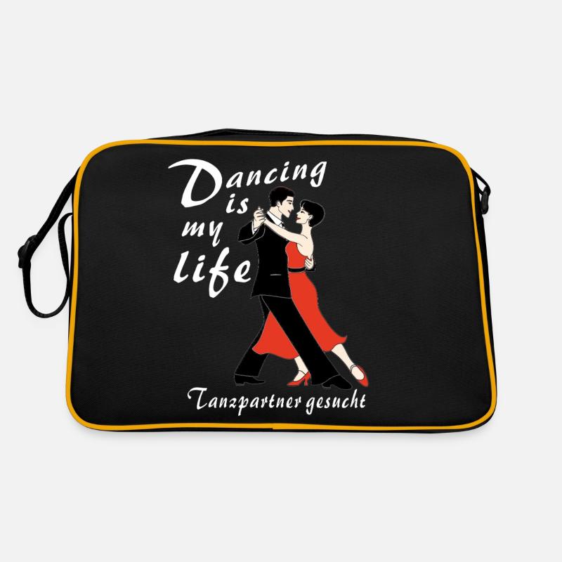 La danse est ma partenaire de danse Sac Retro