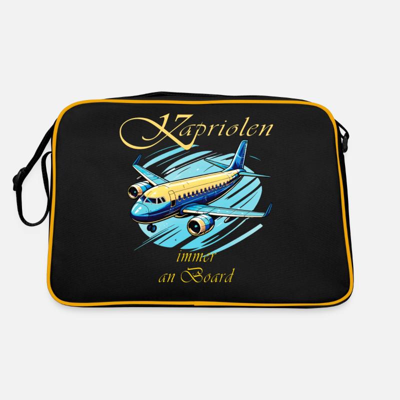 AIRPLANE Capers always on board Retro Bag