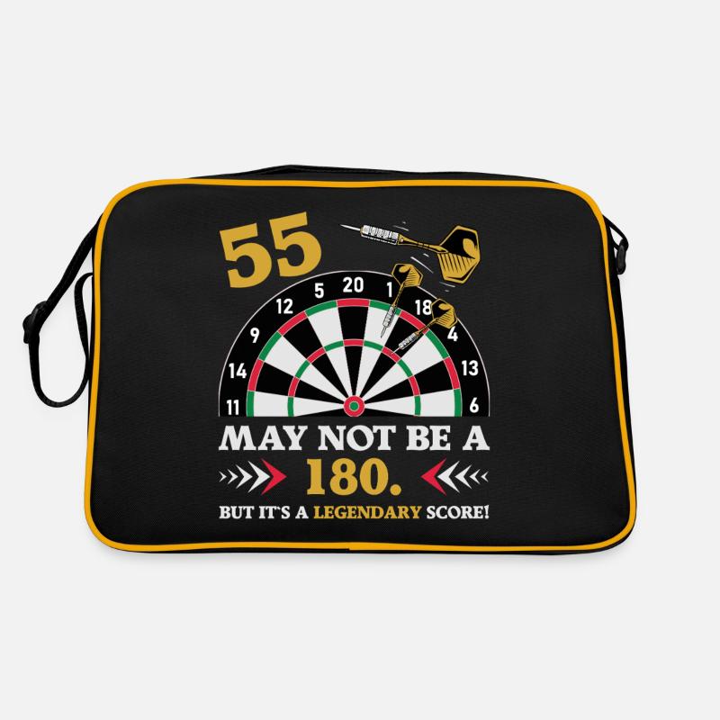 Pas 180 mais un classique 55e anniversaire : fléchettes Sac Retro